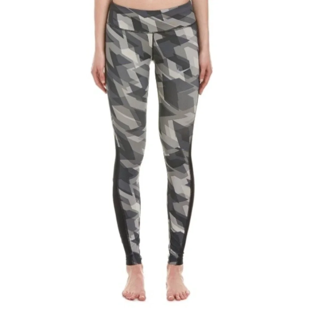Nike power racer geo groove printed running tights size XS‎